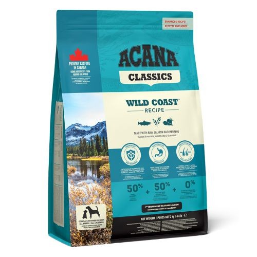 Acana All Breeds & Life Stage Classics Wild Coast Dry Dog Food 2kg