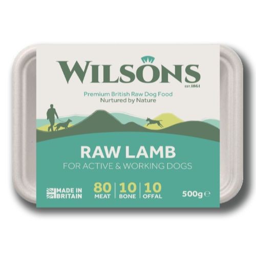 Wilsons Lamb Core Raw Frozen Dog Food 500g