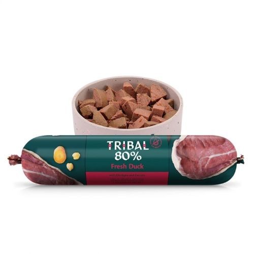 Tribal Fresh Dog Food 80% Duck Sausage 300g
