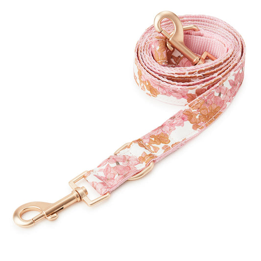 DOG LEAD - PINK FLORAL