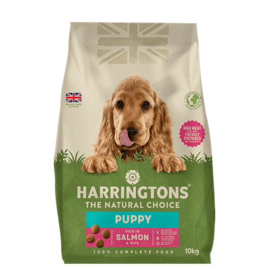 Dry Puppy Food Rich in Salmon & Rice 10kg