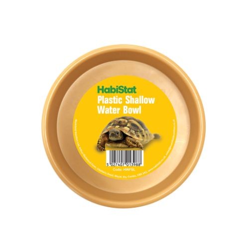 HabiStat Plastic Shallow Water Bowl