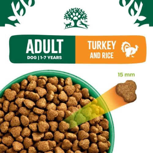 James Wellbeloved Adult Dry Dog Food with Turkey and Rice 7.5kg