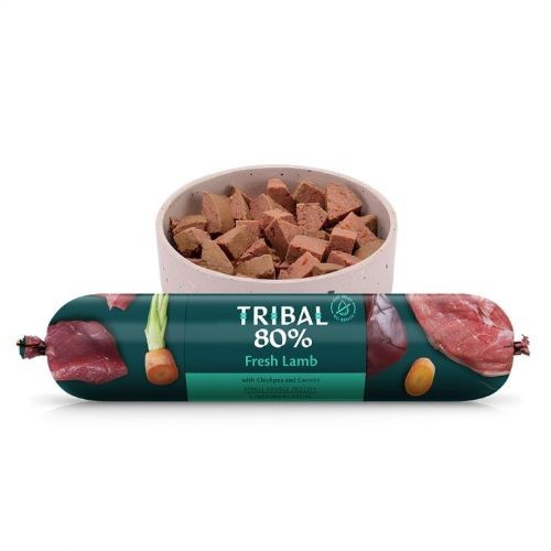 Tribal Fresh Dog Food 80% Lamb Sausage 300g