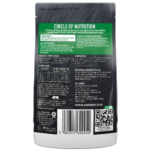 Billy + Margot Lamb with Superfoods Wet Pouch 12 x 150g