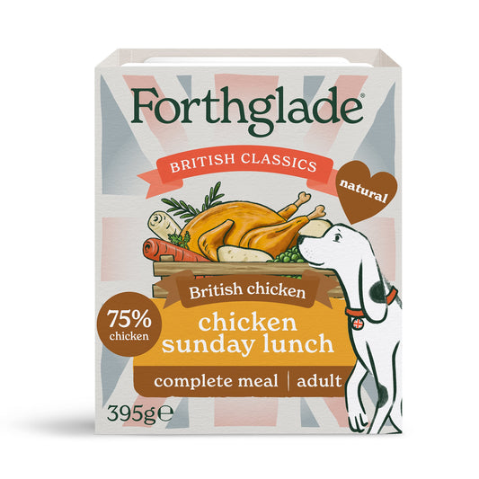 British Classics - Chicken Sunday Lunch Wet Food for Dogs