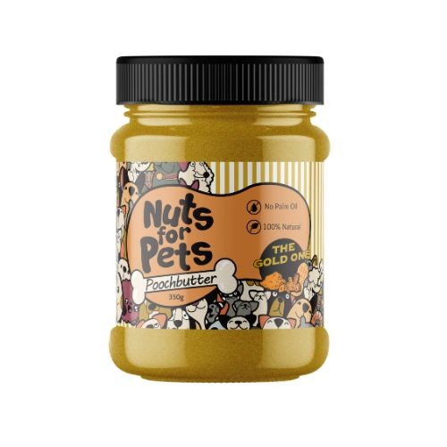 Nuts for Pets The Gold One Peanut Butter for Dogs - 350g