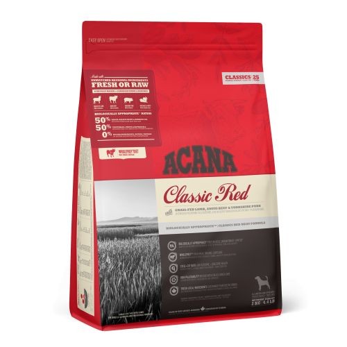 Acana Classic Red Dry Dog Food for All Breeds & Life Stages 2kg