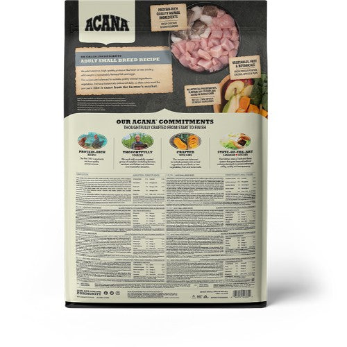 Acana Heritage Grain Free Adult Dry Dog Food for Small Breeds 6kg