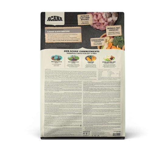 Acana Heritage Grain Free Adult Dry Dog Food Light and Fit with Chicken 2kg