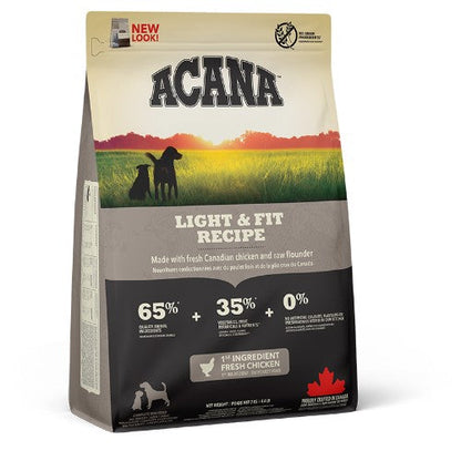 Acana Heritage Grain Free Adult Dry Dog Food Light and Fit with Chicken 2kg