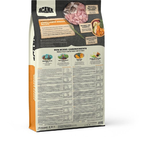 Acana Heritage Grain Free Dry Puppy Food for Large Breeds 11.4kg