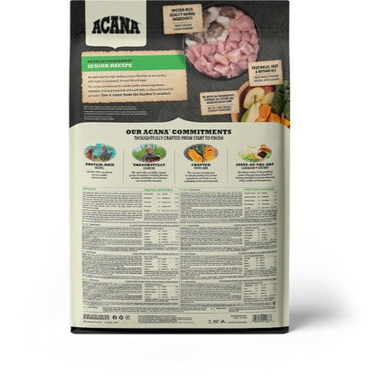Acana Heritage Grain Free Senior Dry Dog Food for All Breeds 6kg