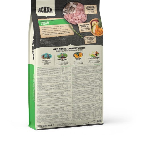 Acana Heritage Grain Free Senior Dry Dog Food for All Breeds 11.4kg