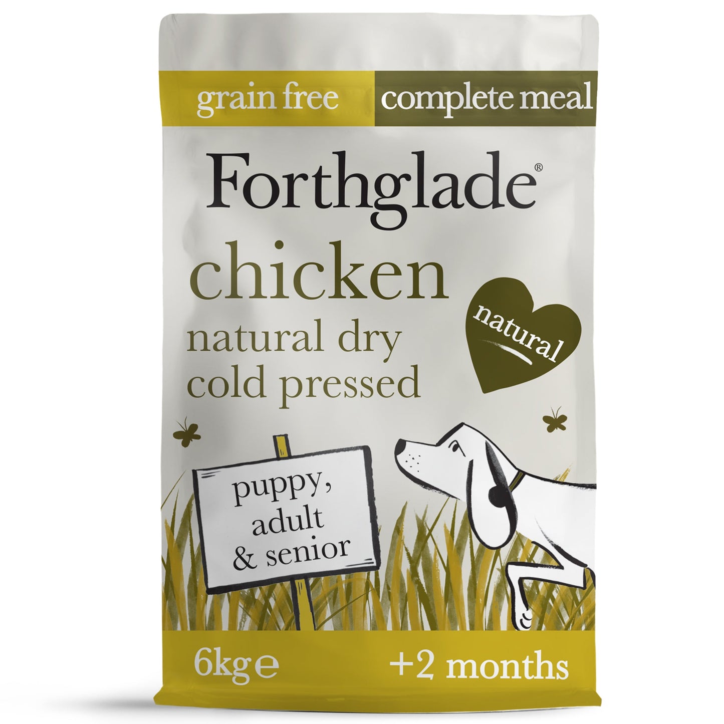 Chicken Cold Pressed Natural Grain Free Dry Dog Food