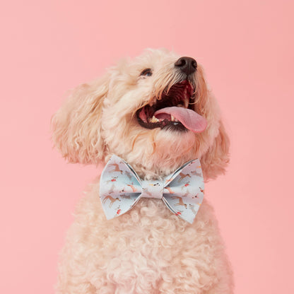 DOG BOW TIE - BLUE DOG