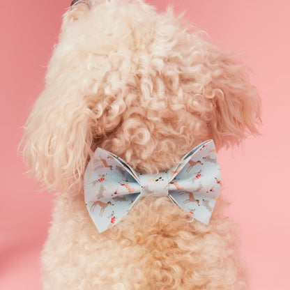 DOG BOW TIE - BLUE DOG