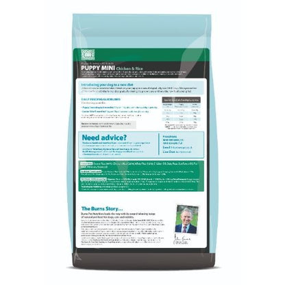 Burns Mini with Chicken Puppy Food 6kg