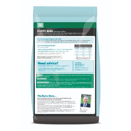 Burns Mini with Chicken Puppy Food 6kg