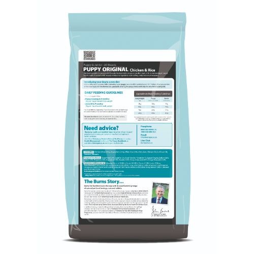 Burns Original with Chicken Puppy Food 2kg