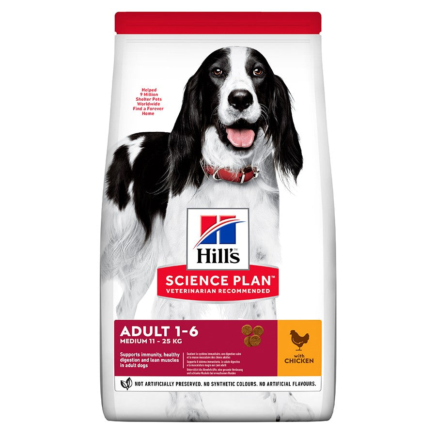 Hill's Science Plan Adult Medium Dry Dog Chicken 14kg