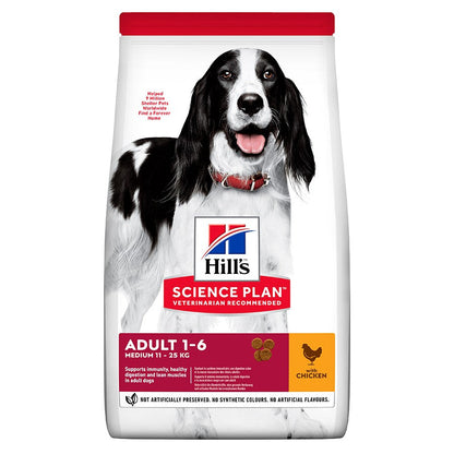 Hill's Science Plan Adult Medium Dry Dog Chicken 14kg