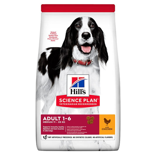 Hill's Science Plan Adult Medium Dry Dog Chicken 14kg