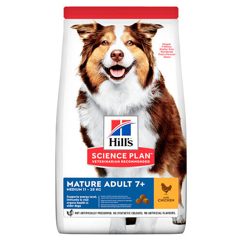 Hill's Science Plan Mature Adult Medium Dry Dog Chicken 14kg
