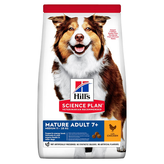 Hill's Science Plan Mature Adult Medium Dry Dog Chicken 14kg