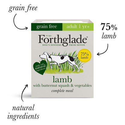 Lamb With Butternut Squash & Vegetables Natural Wet Dog Food