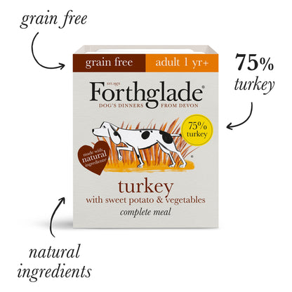 Chicken, Chicken with Liver + Lamb & Turkey Wet Dog Food - Multipack (24x395g)