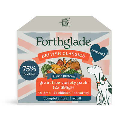 British Classics - Chicken Sunday Lunch, Lamb Hotpot & Turkey Stew - Variety Pack