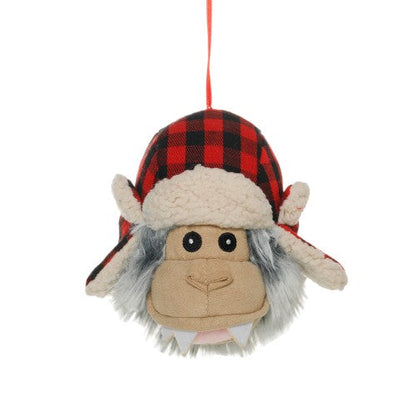 Tall Tails Yeti W/Hat 2In1 Plush Dog Toy