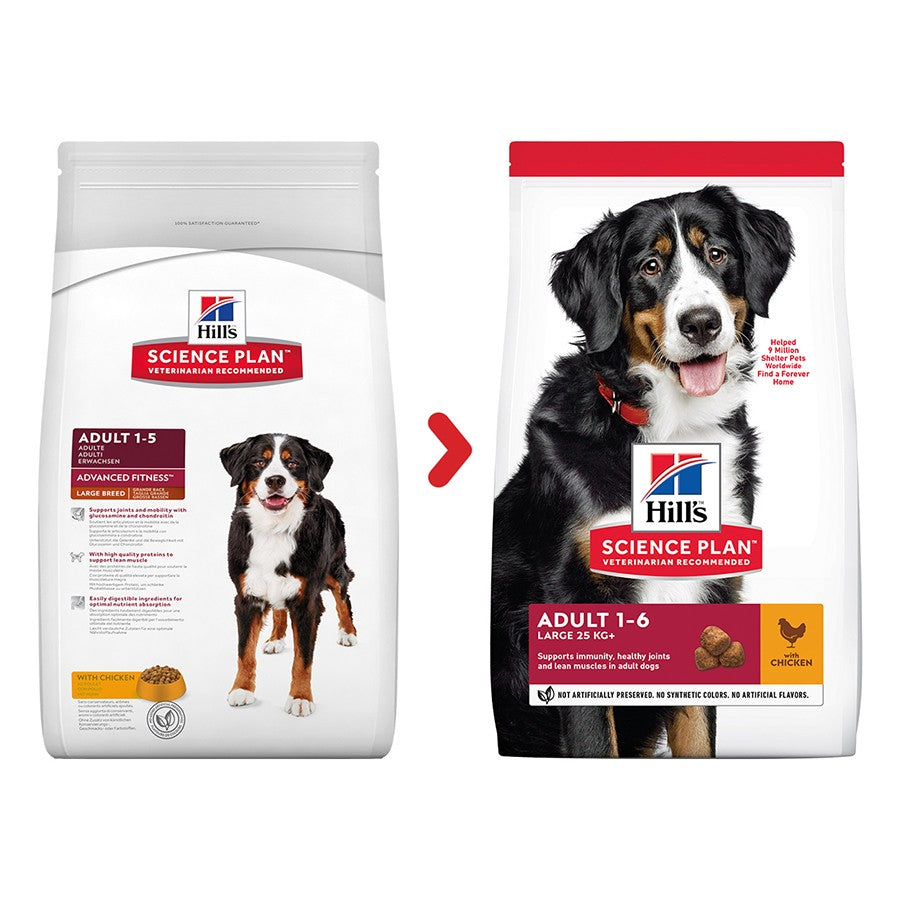 Hill's Science Plan Adult Large Breed Dry Dog Chicken 14kg