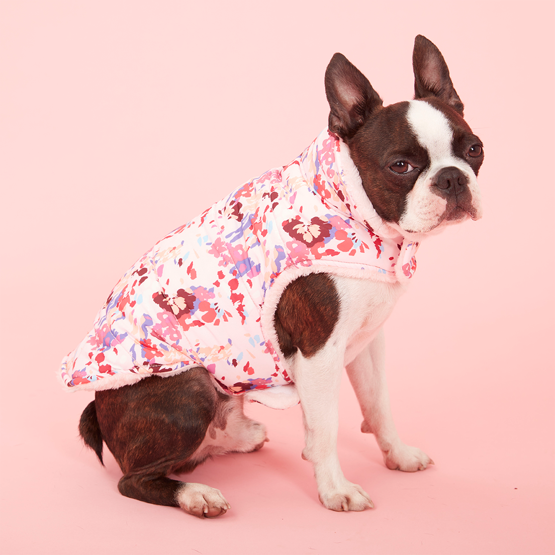 PUFFER JACKET - BOLD FLORAL