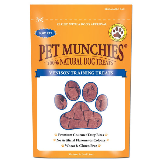 Pet Munchies Dog Training Treats Venison 50g