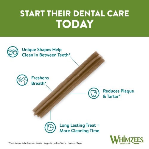 Whimzees Stix Dental Dog Chew Treat Small 120mm