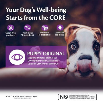 Wellness CORE Grain Free Dry Puppy Food with Chicken and Turkey 10kg