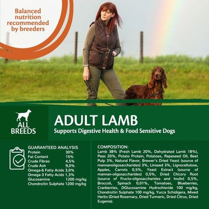 Wellness CORE Adult Lamb Grain Free Dry Dog Food 10kg