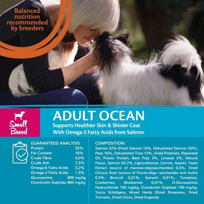 Wellness CORE Small Breed Ocean Fish with Salmon Grain Free Adult Dry Dog Food 5kg