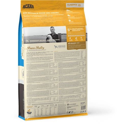 Acana Classics Prairie Dry Dog Food with Meat and Poultry 2kg