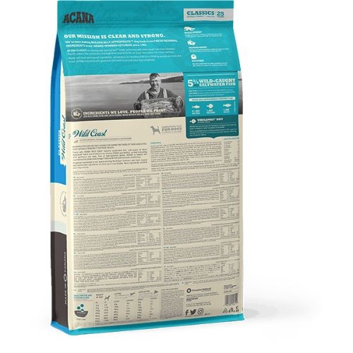 Acana All Breeds & Life Stage Classics Wild Coast Dry Dog Food 2kg