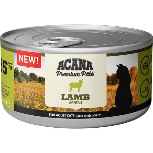 Acana Premium Pate Wet Cat Food with Lamb - 24 x 85g