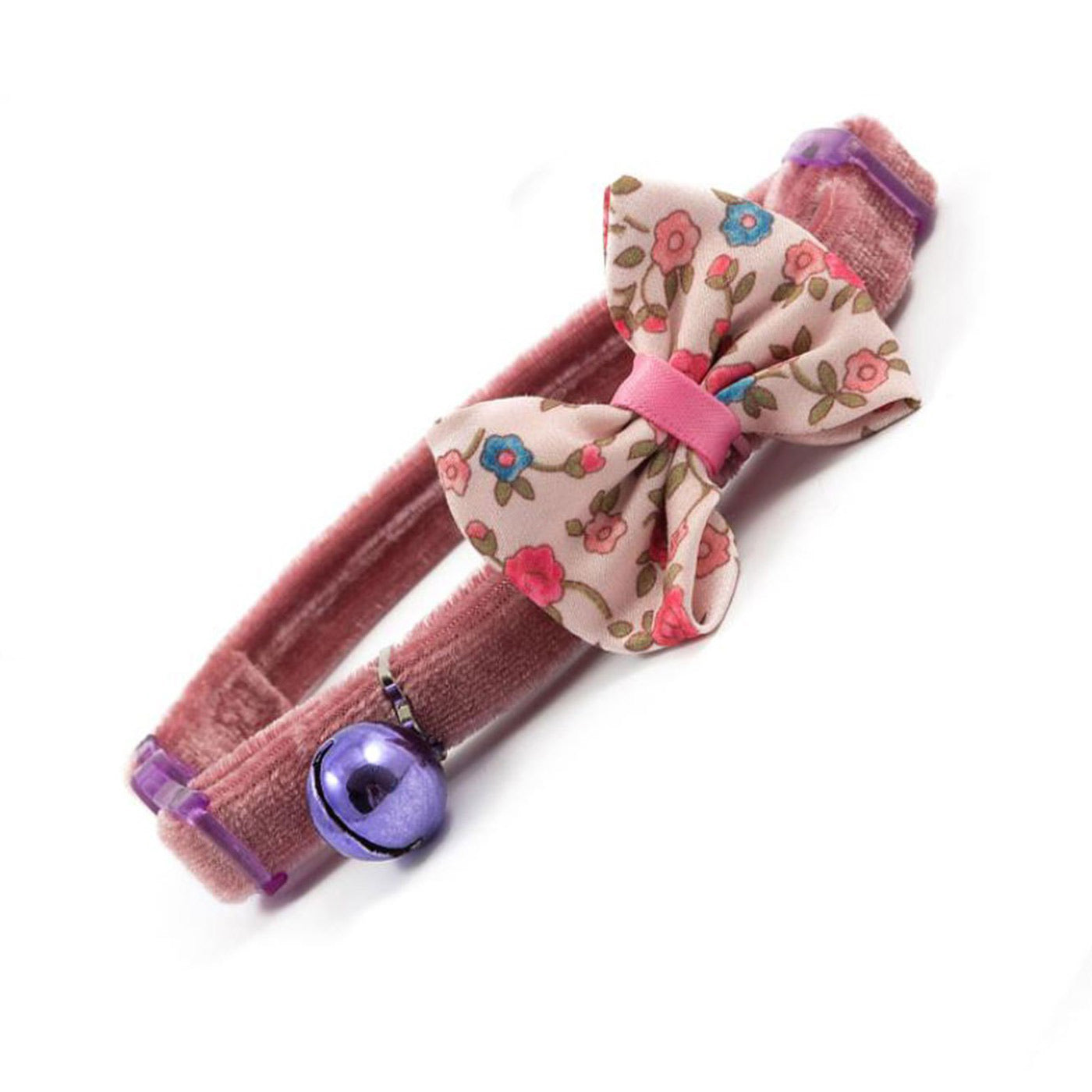 [color:pink velour and floral]