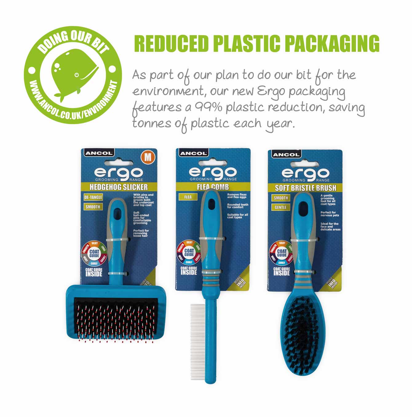 Ancol Ergo Soft Brush