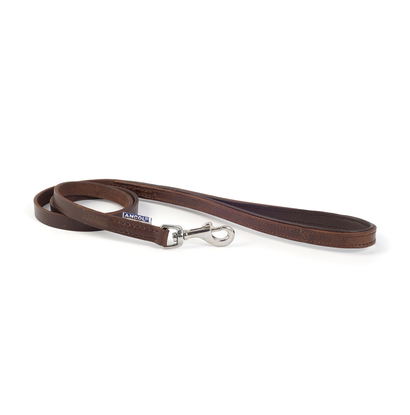 Ancol Vintage Leather Lead