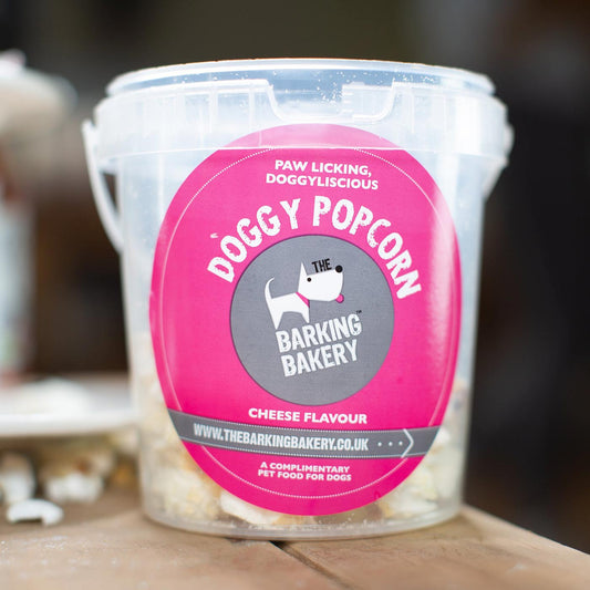 Barking Bakery Cheesey Pupcorn Tub 55g
