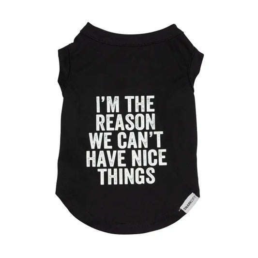 "I'm the Reason" Pet Tee