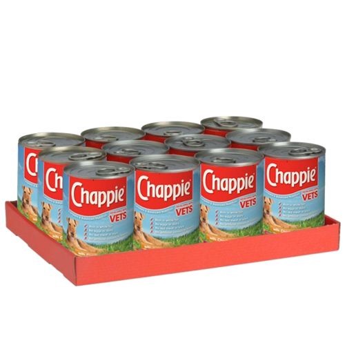 Chappie Adult Original Wet Dog Food Can 12 x 412g