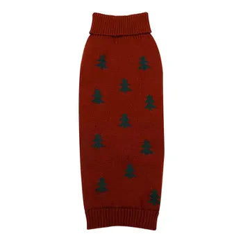 Pet Brands Tree Print Jumper - Medium/large 45.5cm